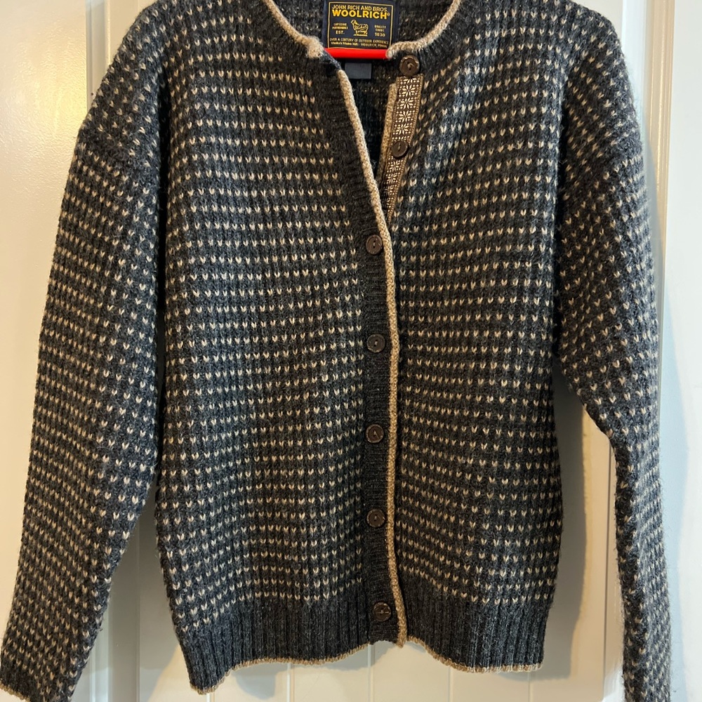 Woolrich vintage cardigan